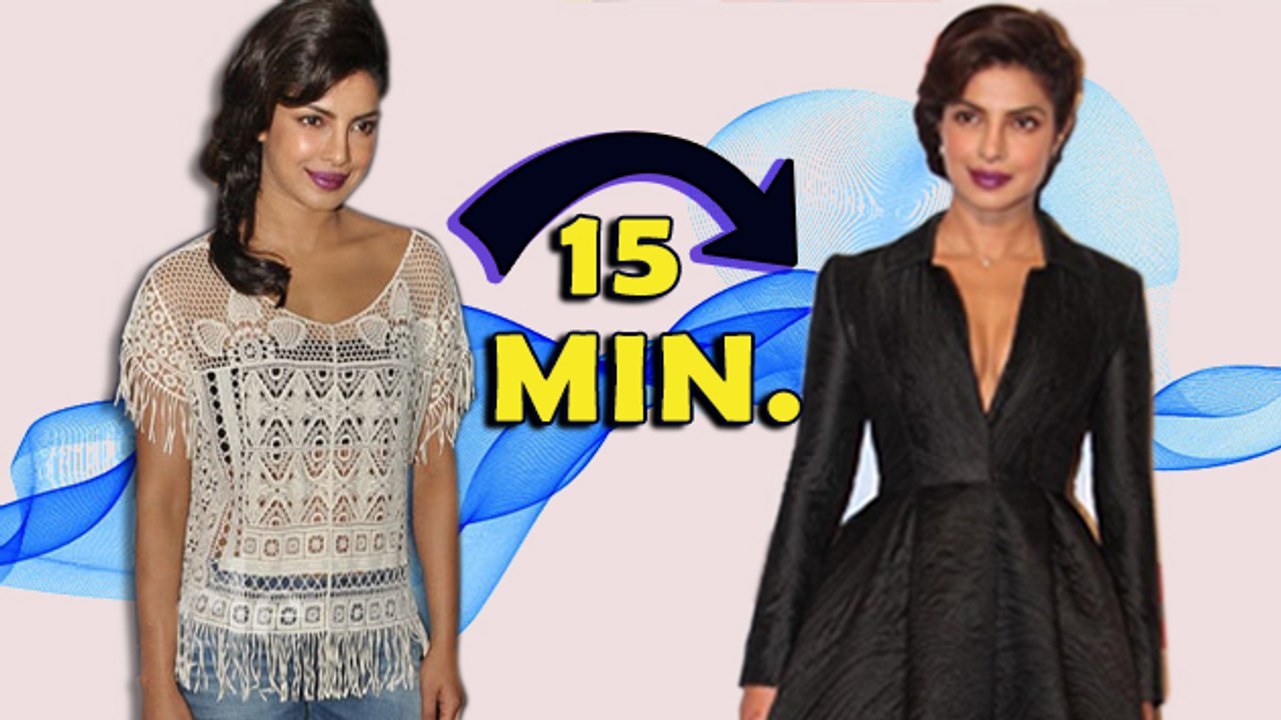 Priyanka Chopra's 15-Min Transformation | Shocking