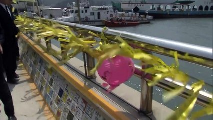 Um ano de naufrágio dramático na Coreia do Sul