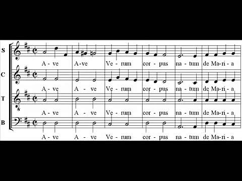 Mozart - Ave verum corpus - Vienna boys choir.flv