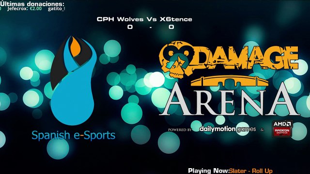 CSGO: Spanish e-Sports - 99Damage ARENA - CPH Wolves Vs X6tence 1/3 (REPLAY)