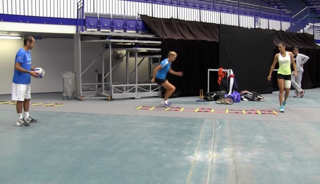 La minute bleue, Fed Cup #CZEFRA : du tennis et du physique