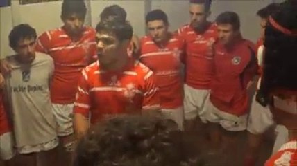 Le capitaine suisse enflamme ses joueurs U18 dans le vestiaire