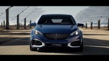 TRAILER Peugeot 308 R Hybrid Concept 2015 Plug-in 4x4 aro 19 1.6 THP Turbo 500 cv 74,5 mkgf