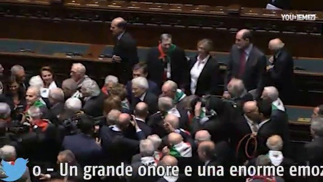 I partigiani alla Camera per i settant'anni della Liberazione