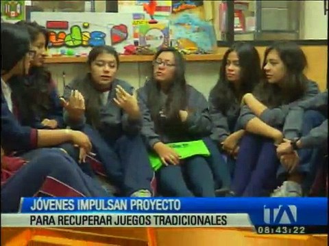 Jóvenes impulsan proyecto para recuperar juegos tradicionales