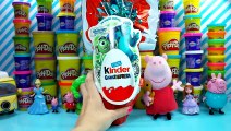 giant kinder surprise eggs monster disney pixar unboxing toy sulley egg opening