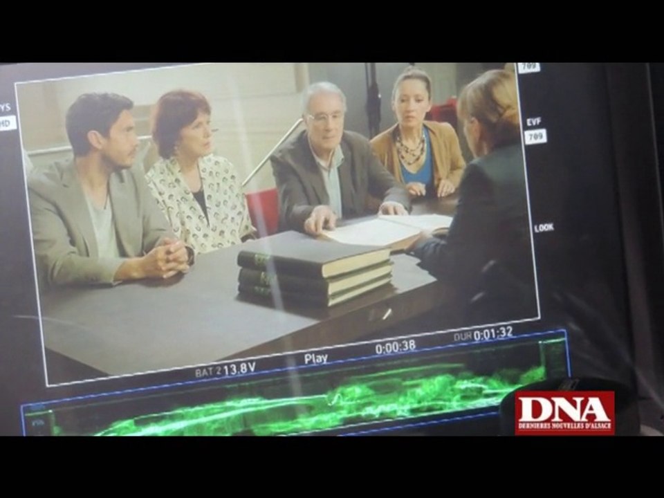 "Une famille formidable" en tournage à Illkirch-Graffenstaden (Strasbourg)