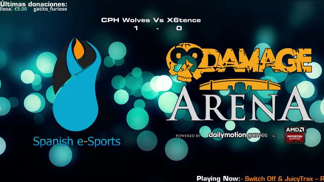 CSGO: Spanish e-Sports - 99Damage ARENA - CPH Wolves Vs X6tence 1/3 (REPLAY)