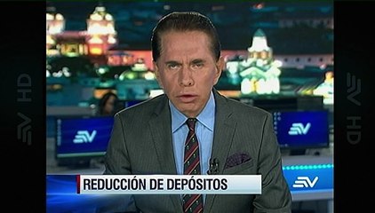 Caída del precio del petróleo ha provocado disminución en los depósitos