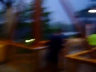 Tornado Warning at Six Flags Great America