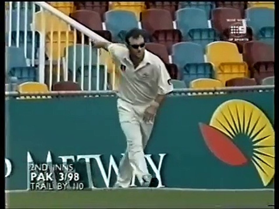 Saeed Anwar's century Vs Australia Brisbane Test 1999/00. Cricket/Pakistan