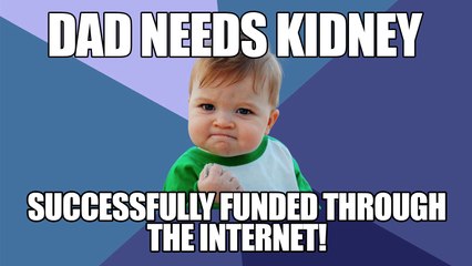 'Success Kid' Successfully Funds His Dad's Kidney Transplant