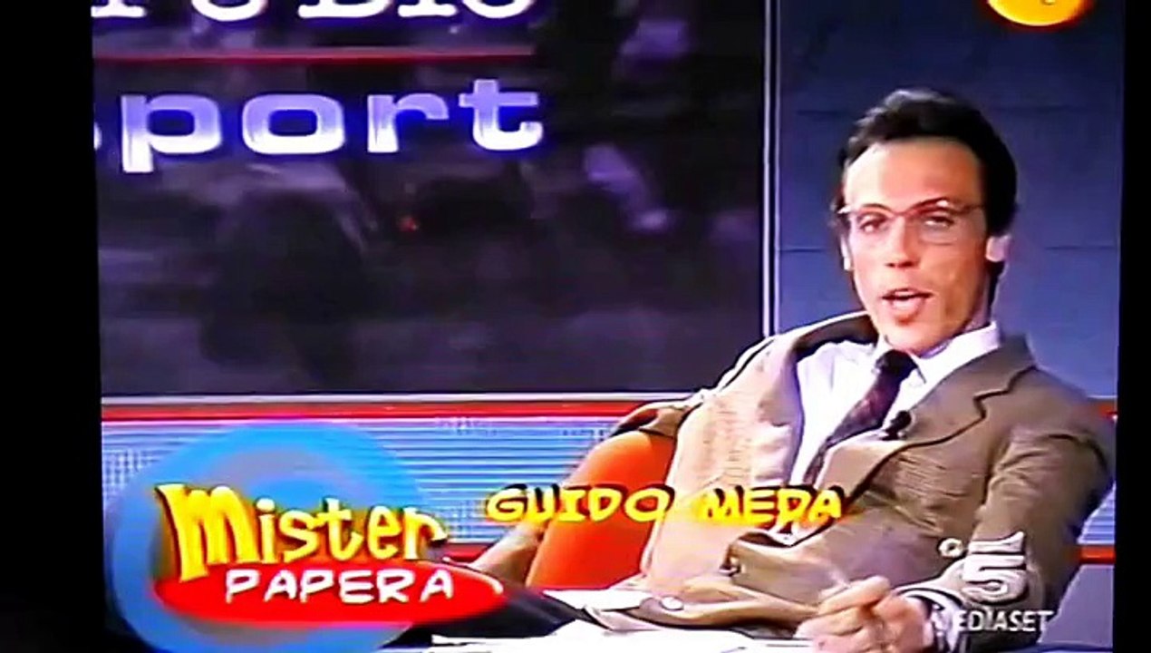 GUIDO MEDA - CADUTA A STUDIO SPORT