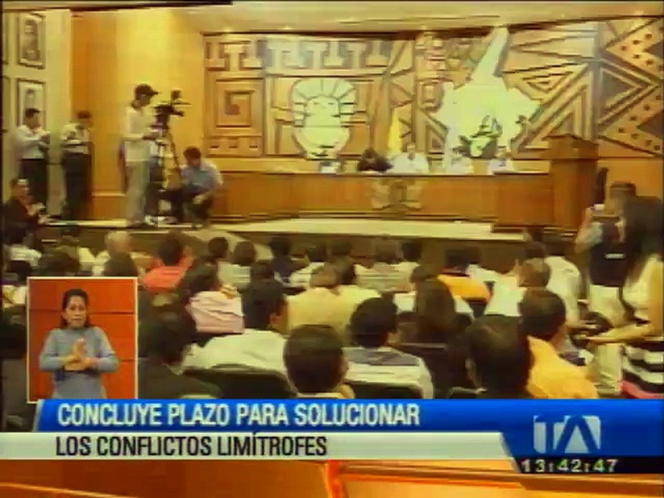 Concluye plazo para cerrar diferendos limítrofes por la vía del diálogo