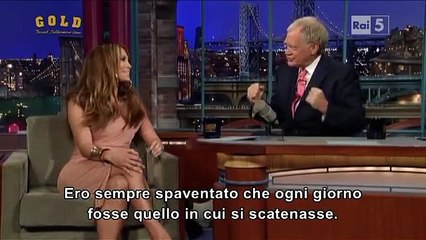 David Letterman Show - intervista a Jennifer Lopez