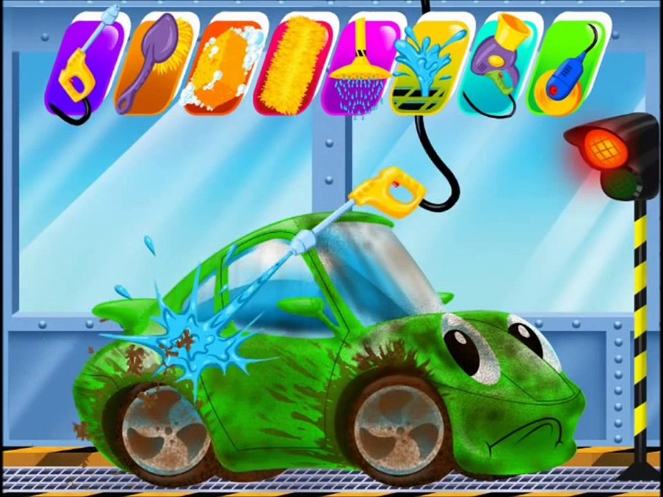 Car Wash and Spa video for kids-Clean Up Games-Kids Games