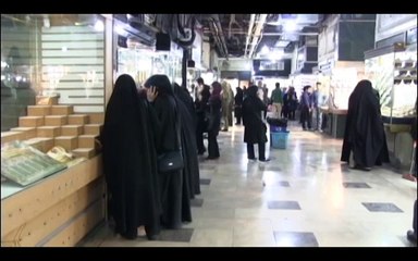 El bazar de oro de Teherán, epicentro del comercio en Irán