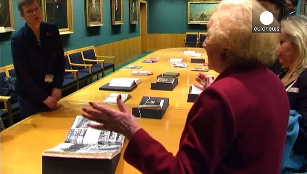 Anne Frank remembered 70 years after her death in Bergen-Belsen