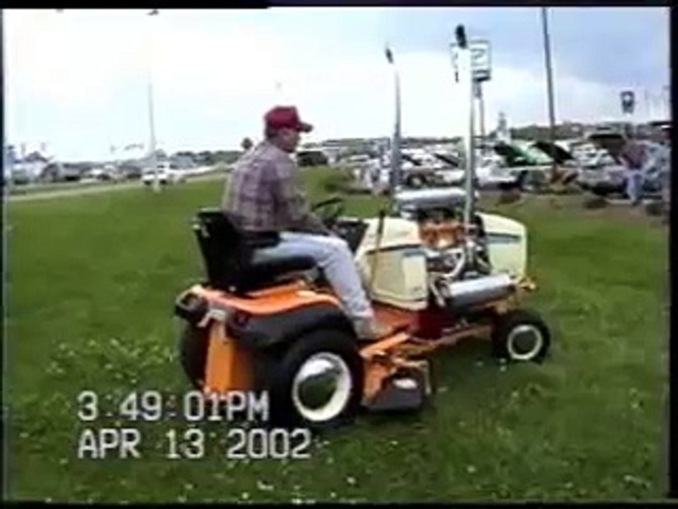 V8 Powered Lawnmower -  The"Cub Ca-debt"