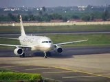 Etihad Airways Landing And Take Off At Chennai Airport