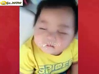 Baby Hungry and Sleepy - Cute Baby - Funny baby