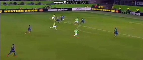 GOL DE  Wolfsburg - SSC Napoli 1 - 4 GANA EL NAPOLI