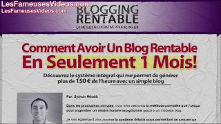 Avis : Blogging Rentable de Sylvain Wealth