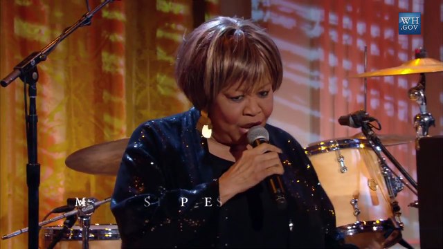 Mavis Staples Performs I'll Take You There at In Performance at the White House