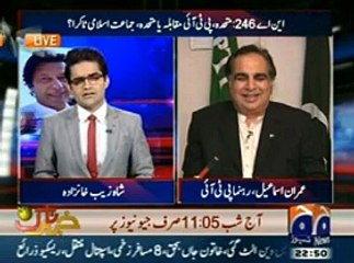 PTI might stepped down in JI's favor- Imran Ismail Ka Qarara Jawab
