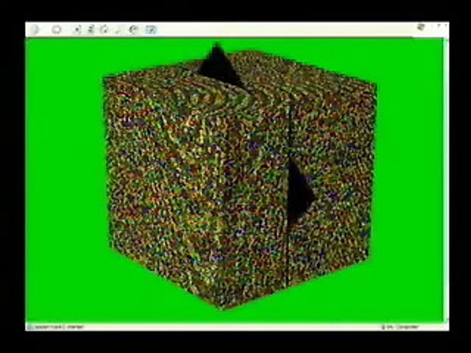 100x100x100 Rubik's Cube Solve