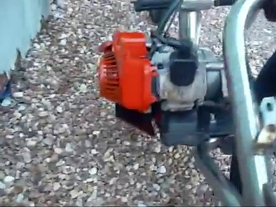 How I Made my Motorized Chopper Bike + Clutch Fail & Fix