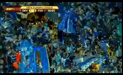 Jeremain Lens 1:0 great Goal -  FC Dinamo Kiev vs ACF Fiorentina- 16/04/2015