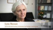 Lynn Åkesson, dean for the Joint Faculties of Humanities and Theology, Lund University