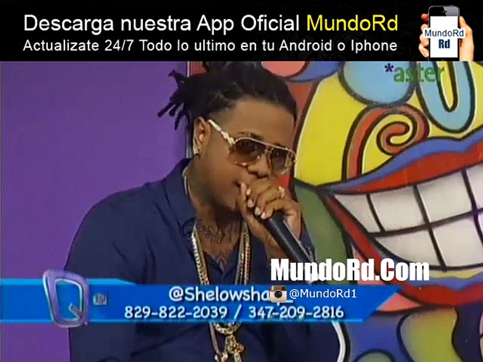 Shelow shaq habla de su colaboración con Mozart la para