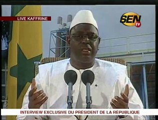 interview exclusive du Président Macky Sall ( En Replay) part2