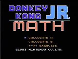 Donkey Kong Jr. Math - NES Gameplay