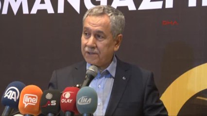 Bursa2 Bülent Arınç: İsrafın Önünü Alsak Sizden Vergi Almamıza Gerek Kalmaz