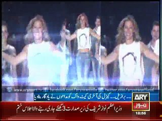 Gisele Bündchen's last cat walk