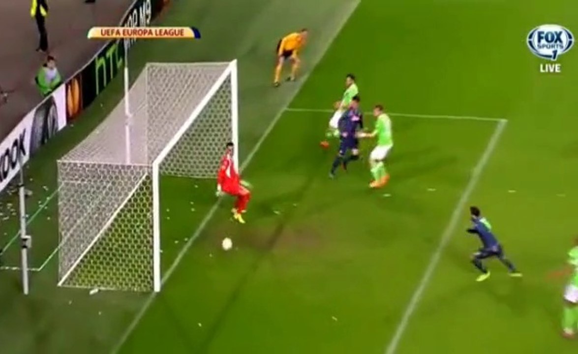 Gabbiadini great goal - VfL Wolfsburg ( 0-4 ) SSC Napoli - 16/04/2015