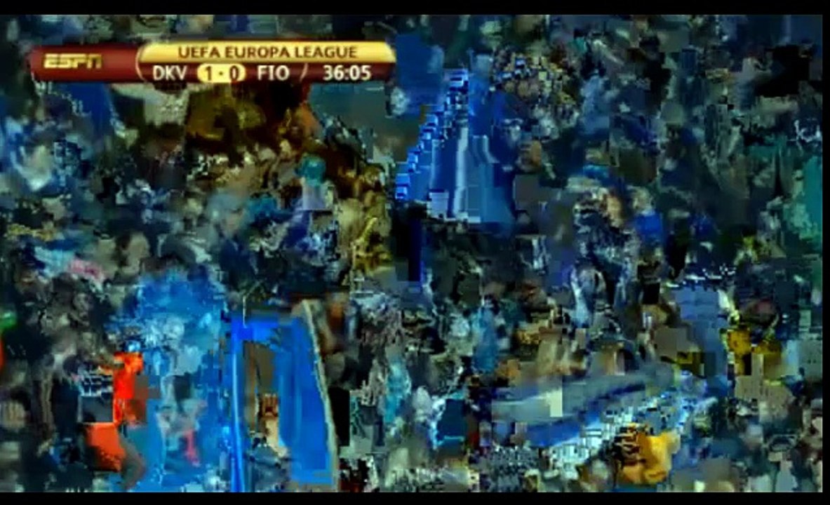 Jeremains Lens great Goal |  FC Dinamo Kiev ( 1-0 ) ACF Fiorentina- 16/04/2015