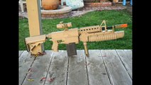 Nerf CO2 powered M203 grenade launcher