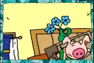 Los Tres Cerditos, el Lobo Feroz y Papa Noel en Navidad