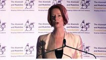 The Hon. Julia Gillard MP Prime Minister of Australia presents at eSmart luncheon