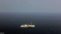 Incredible footage shows SpaceX Falcon rocket crash landing