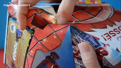 Скачать видео: Spiderman HAPPY MEAL Toys 2014 Edition! Spinne Mann Pókemeber Mcdonalds Happy meal toys