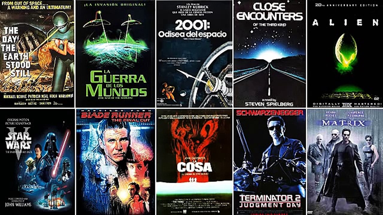 LAS 10 MEJORES PELICULAS DE CIENCIA FICCION