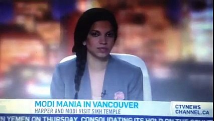 Modi Inside Ross Street Gurdwara