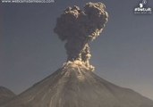 Powerful Plumes Erupt From Mexican Volcano