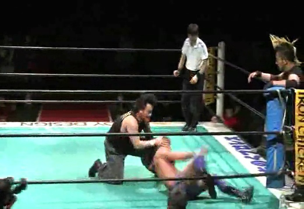 Daichi Sasaki & Ayumu Gunji vs. Takeshi Minamino & Ken45° (Michinoku Pro)