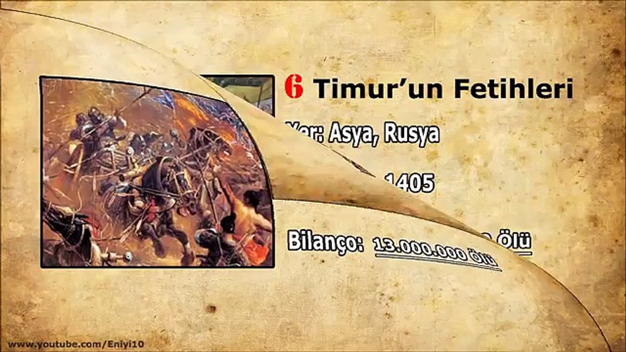 Tarihin En Kanlı 10 Savaşı